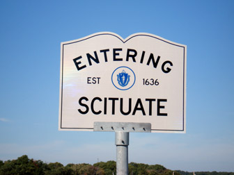 Entering Scituate, MA